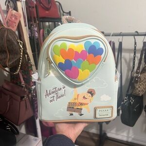 NWT Loungefly PIXAR Up Russell Kids and Adult Adventure Backpack - Multicolor